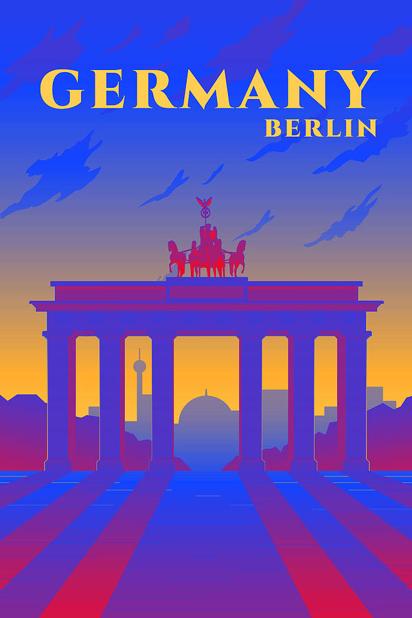 Berlin #7 Digital Art by Celestial Images