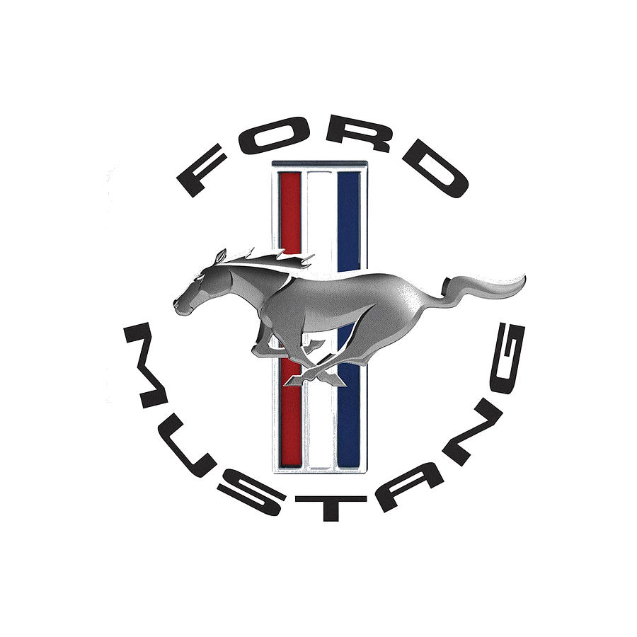 Best Selling Logo Ford Mustang #7 Digital Art by Jodie Bussetti