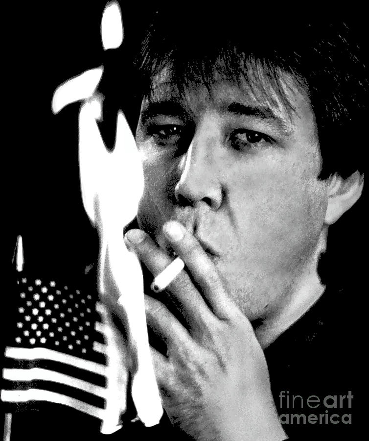 Bill Hicks #7 Mixed Media by Premium Artman - Fine Art America