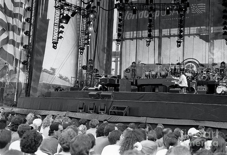 Billy Joel and Elton John Photograph by Concert Photos - Pixels