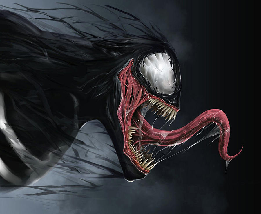 Black Symbiote Digital Art by Britt McMorran - Pixels