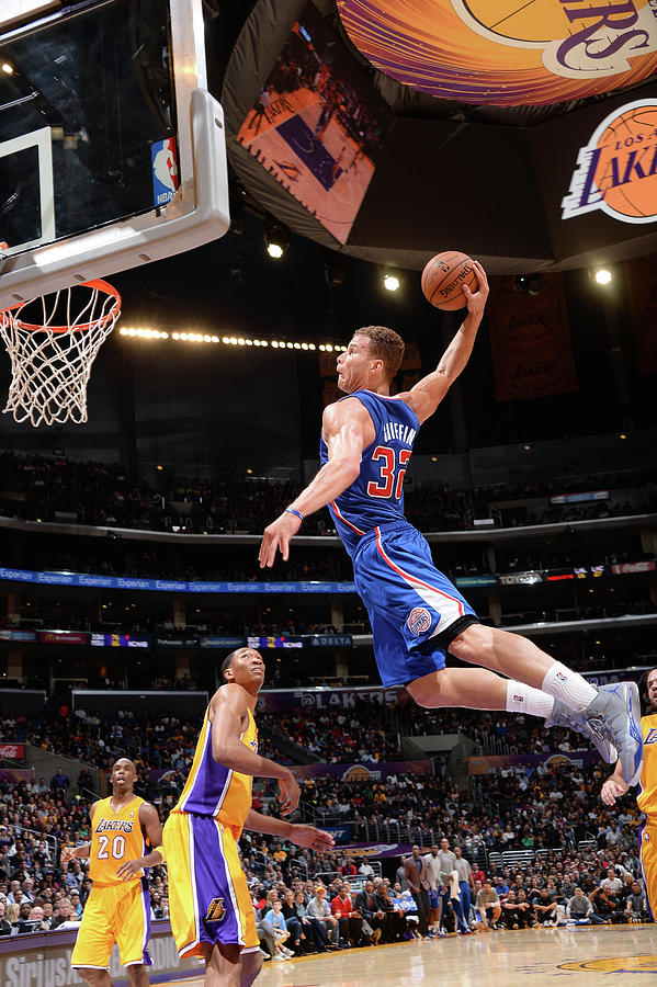 Blake Griffin Photograph by Andrew D. Bernstein Blake Griffin Photograph by Andrew D. Bernstein