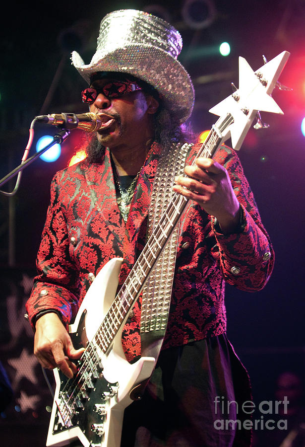 Bootsy Collins and The Funk University at Bonnaroo #7 Photograph by David Oppenheimer