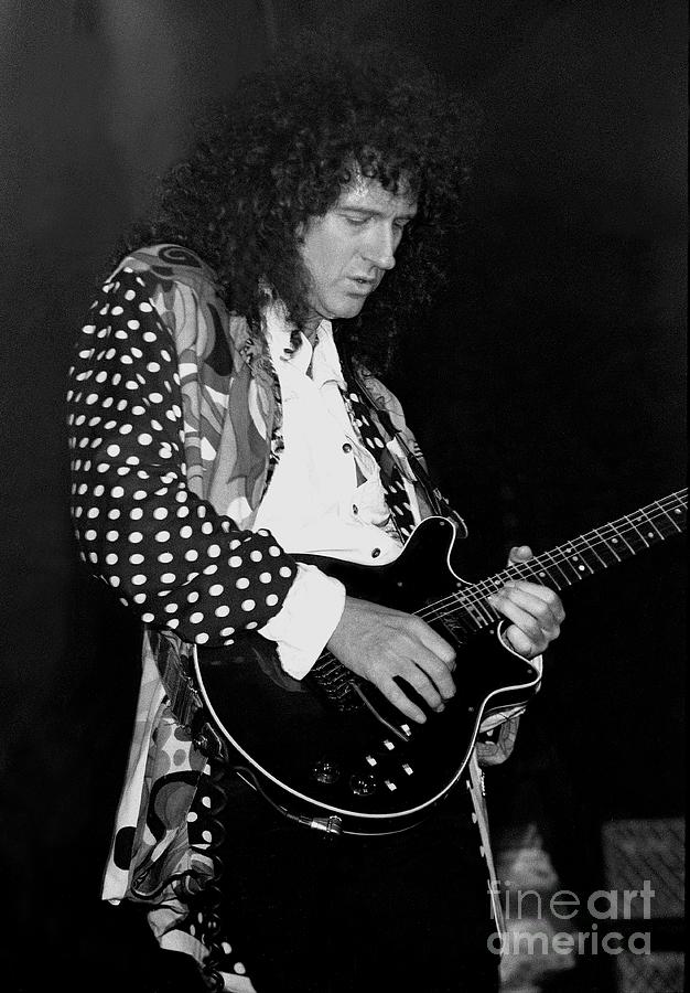 Brian May Photograph by Concert Photos - Fine Art America