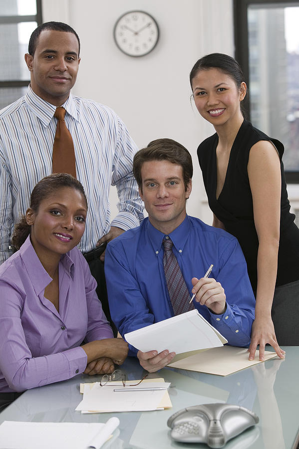Businesspeople #7 Photograph by Comstock Images