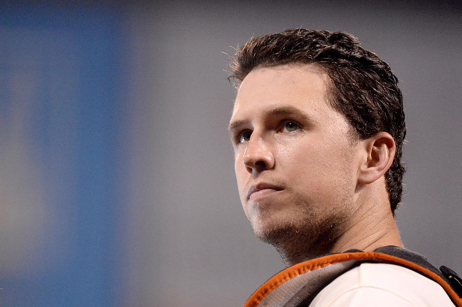 Buster Posey #7 Photograph by Harry How