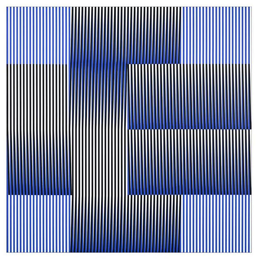 Carlos Cruz-Diez Painting by Fatima Khettab - Fine Art America