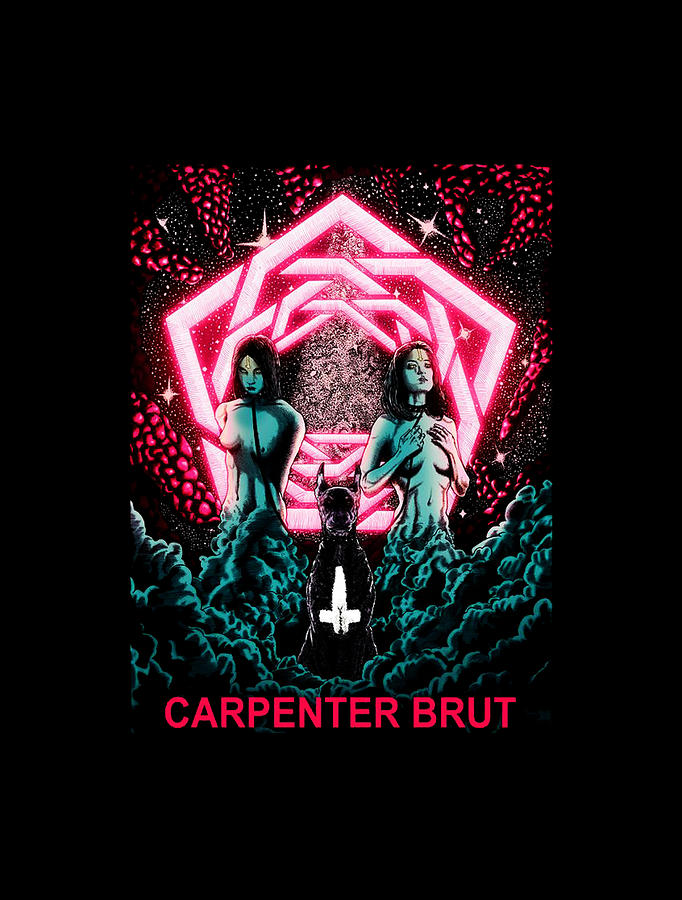 Carpenter Brut Band Digital Art by Crockford Nevins Pixels