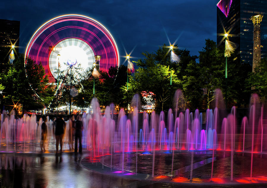 Centennial Olympic Park Photograph By Mark Chandler | Fine Art America