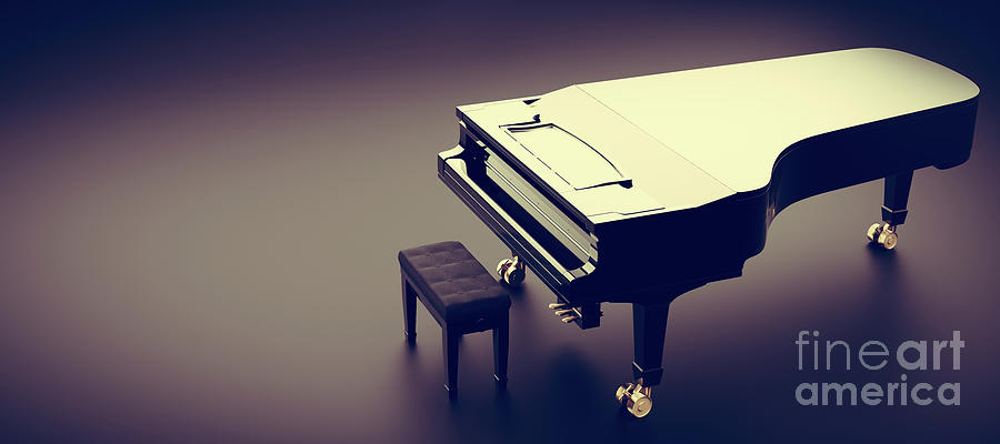 Classic grand piano keyboard #7 Photograph by Michal Bednarek