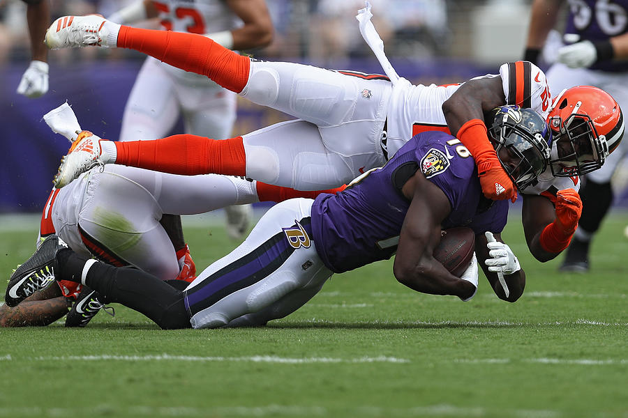 Cleveland Browns v Baltimore Ravens #7 Photograph by Patrick Smith