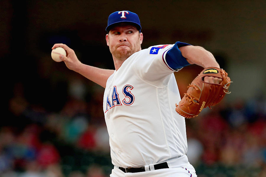Colby Lewis #7 Photograph by Tom Pennington