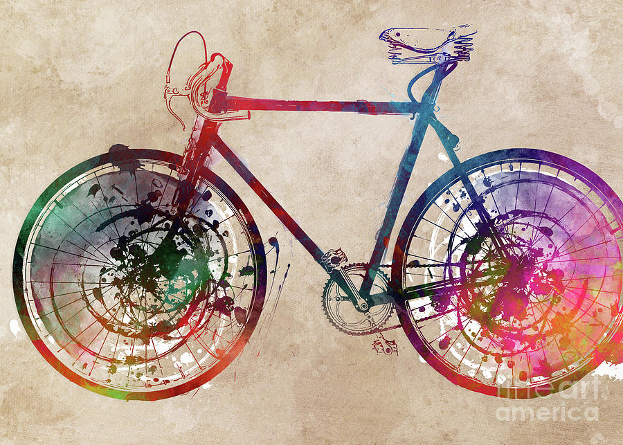 Cycling #cycling #sport #bike #7 Digital Art by Justyna Jaszke JBJart
