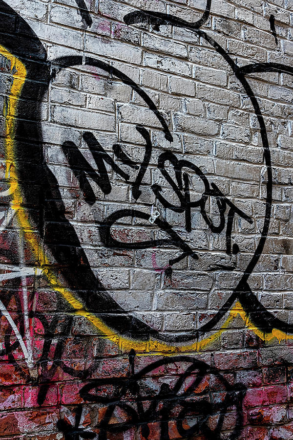 Detail Of Graffiti Photograph