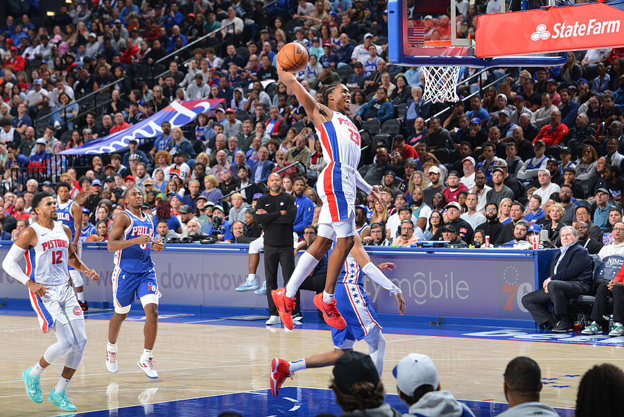 Detroit Pistons v Philadelphia 76ers #7 Photograph by Jesse D. Garrabrant Detroit Pistons v Philadelphia 76ers #7 Photograph by Jesse D. Garrabrant