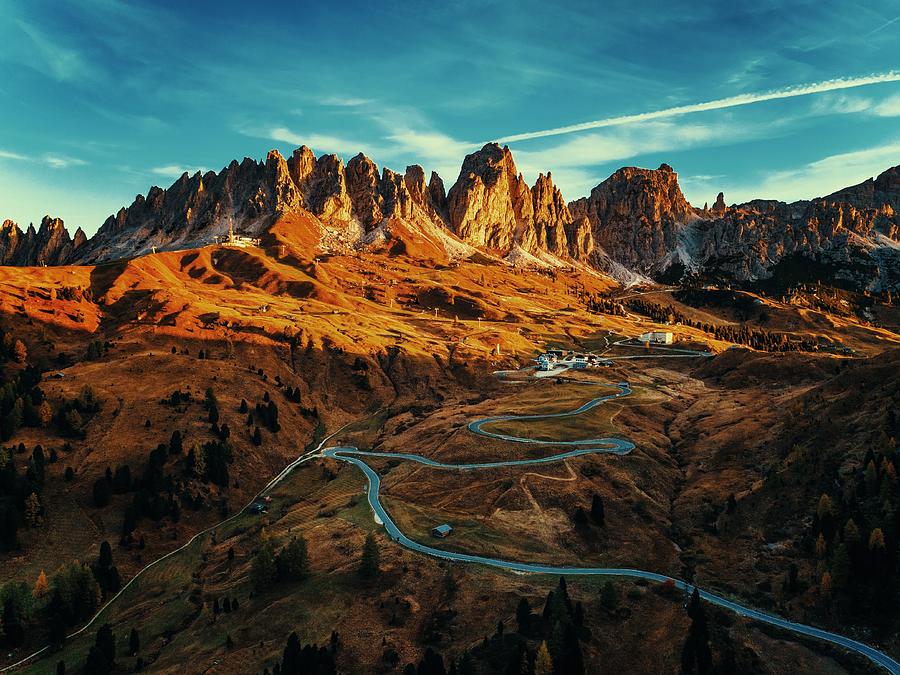 Dolomites  #7 Photograph by Songquan Deng