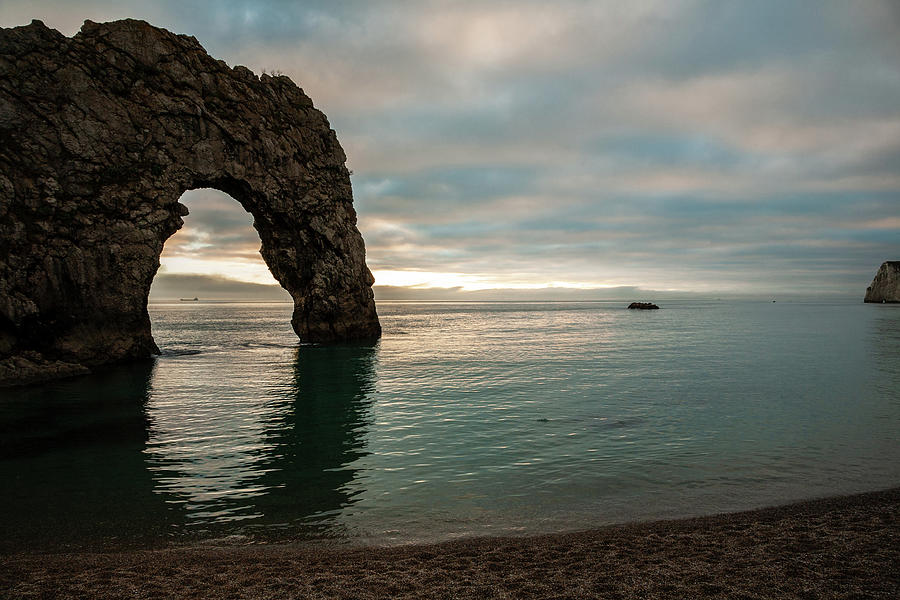 Durdle Door in the evening #7 Photograph by Ian Middleton