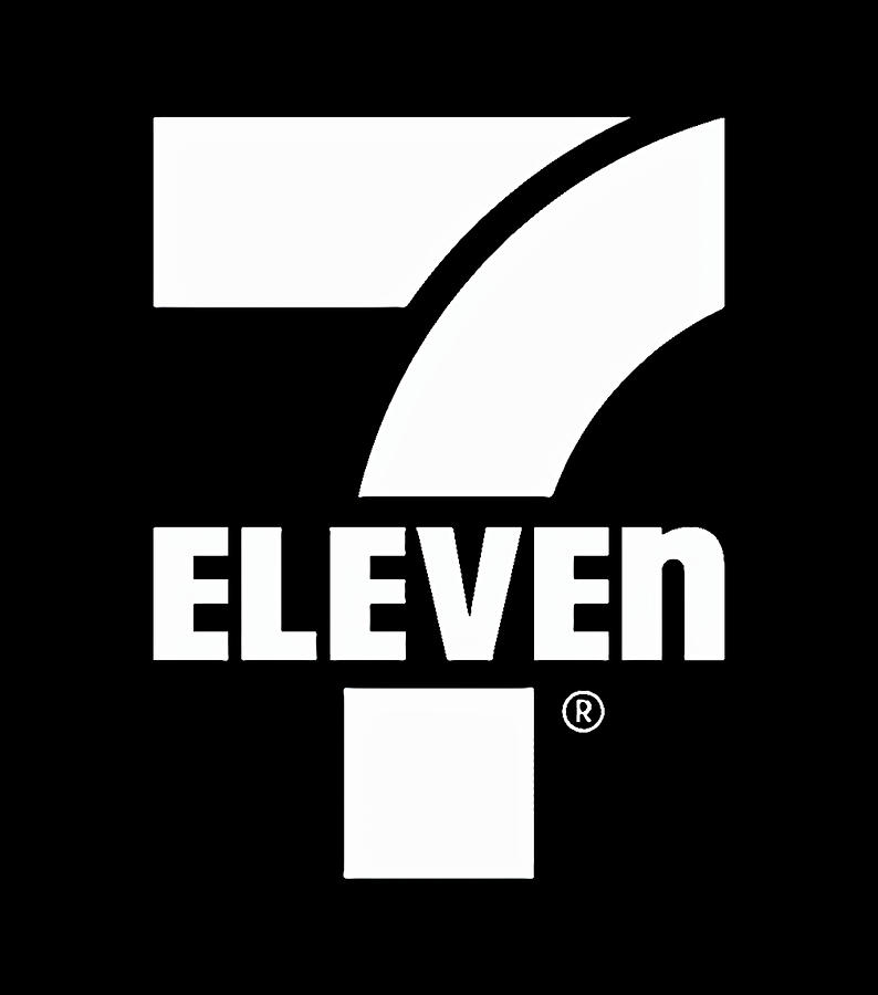 7 Eleven Black White Digital Art by Archie Ferguson - Fine Art America