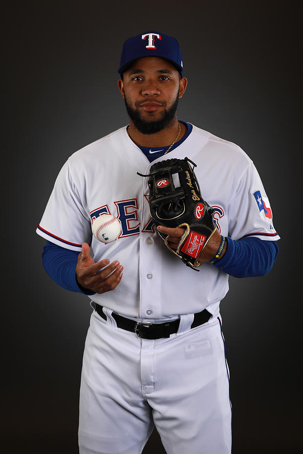 Elvis Andrus #7 Photograph by Gregory Shamus