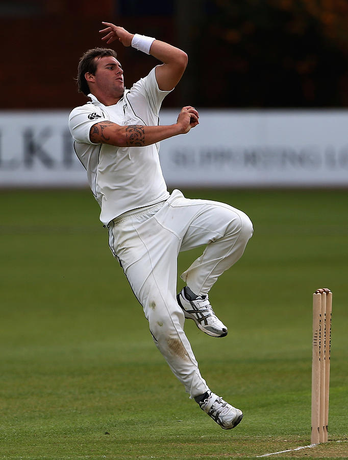 England Lions v New Zealand - Day Four #7 Photograph by Matthew Lewis