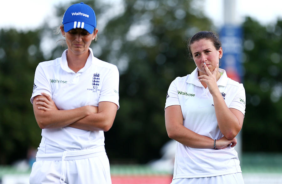 England Women v Australia Women: Womens Ashes Series - Kia Womens Test: Day Four #7 Photograph by Dan Mullan