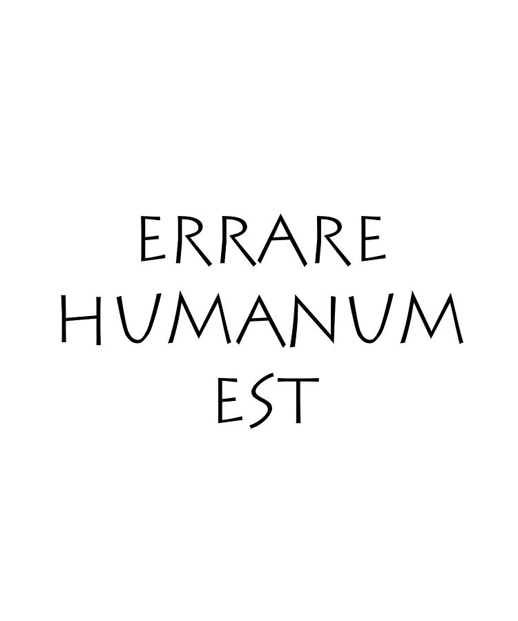 その他 errare humanum セール est