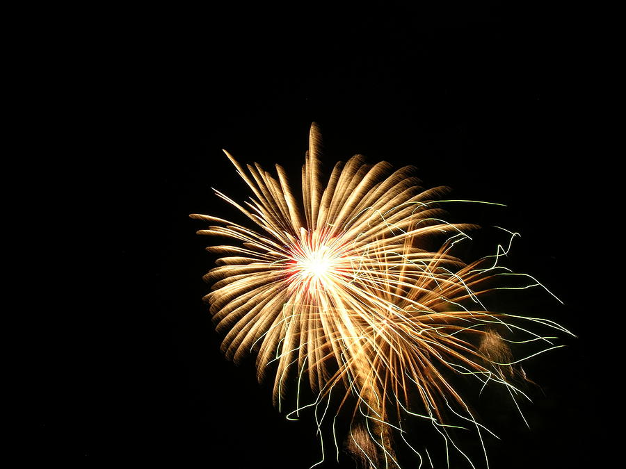 Fireworks #8 Photograph by George Pennington