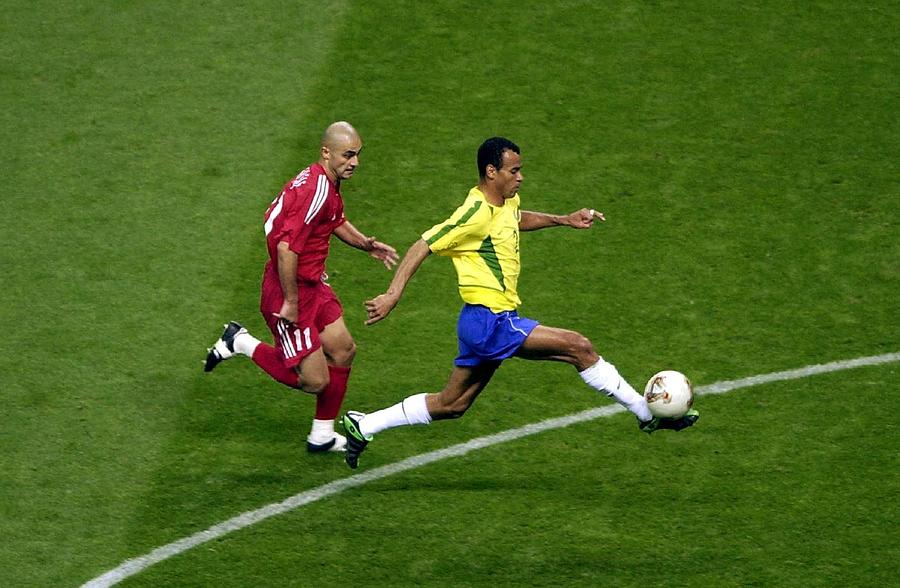 Foot : 1/2 Final Brazil - Turkey / Wc 2002 #7 Photograph by Tim de Waele