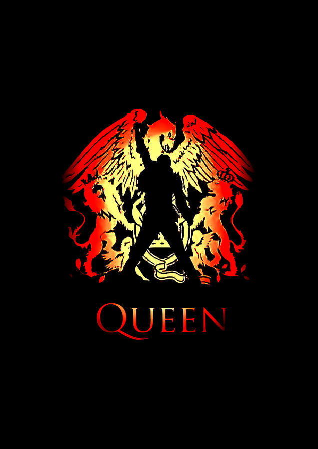 queen logo wallpaper