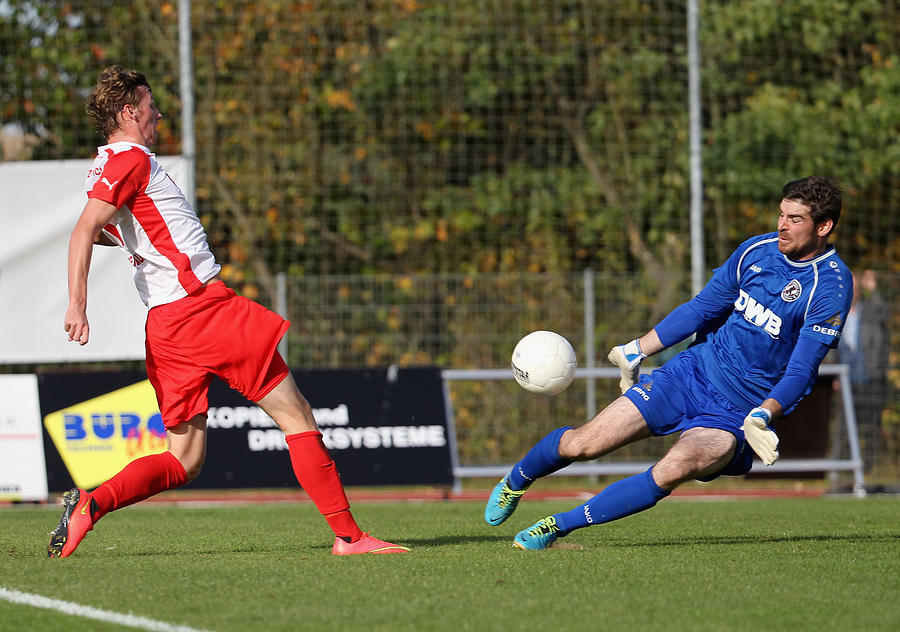 FSV Zwickau v BFC Dynamo - Regionalliga Nordost #7 Photograph by Karina Hessland