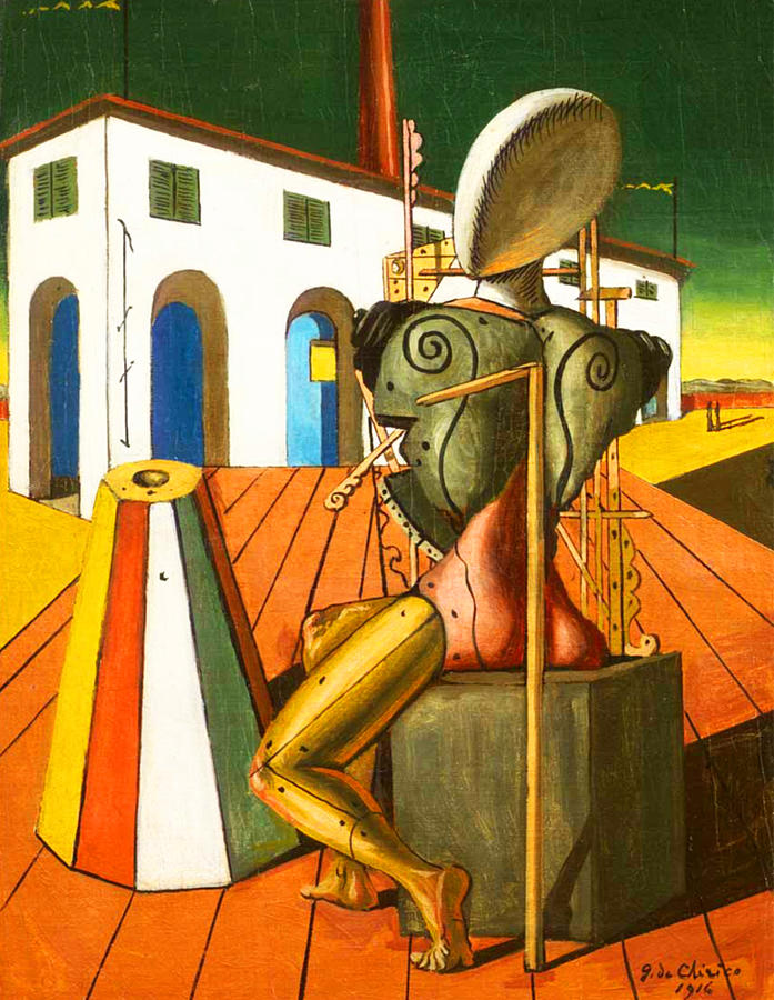 Giorgio De Chirico Surreal Painting by Makhloufi Store - Fine Art America