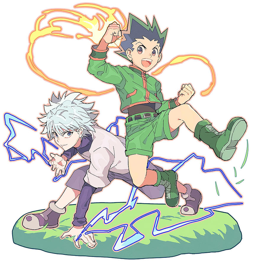 Gon Freecss and Killua Zoldyck Digital Art by Nguyen Hai - Fine Art America