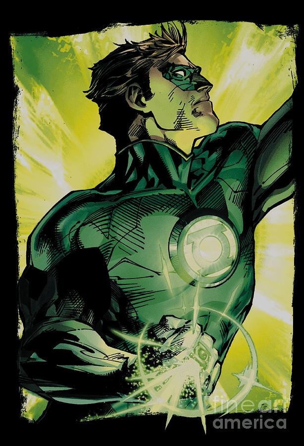 Green Lantern Digital Art by Melina Aberg - Pixels