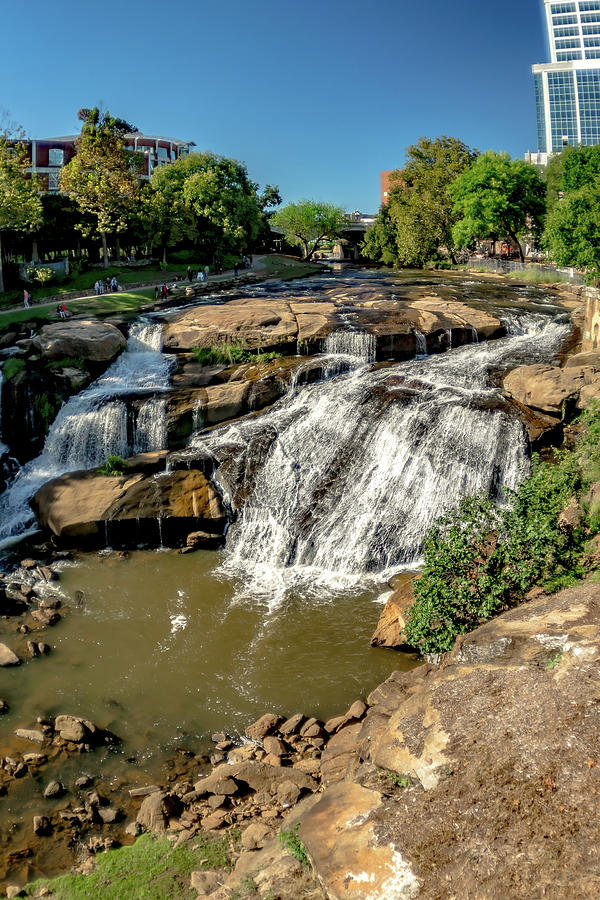 Greenville South Carolina On Reedy River In Downtown #7 Photograph by Alex Grichenko