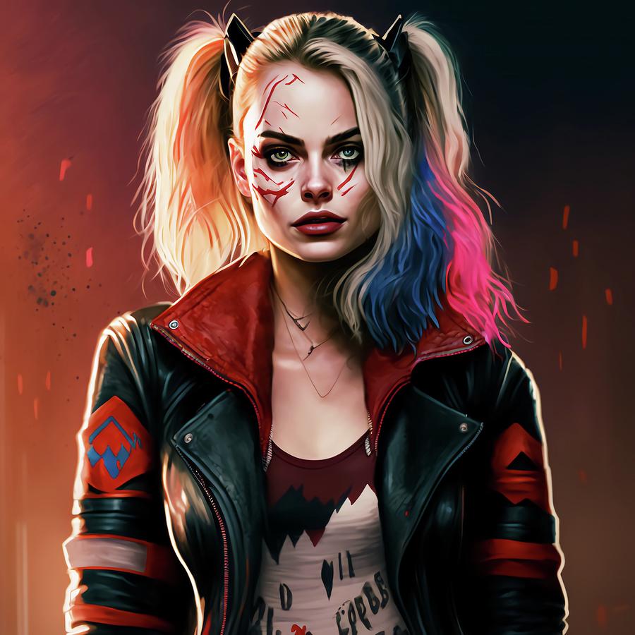 Harley Quinn Digital Art by Creationistlife - Fine Art America