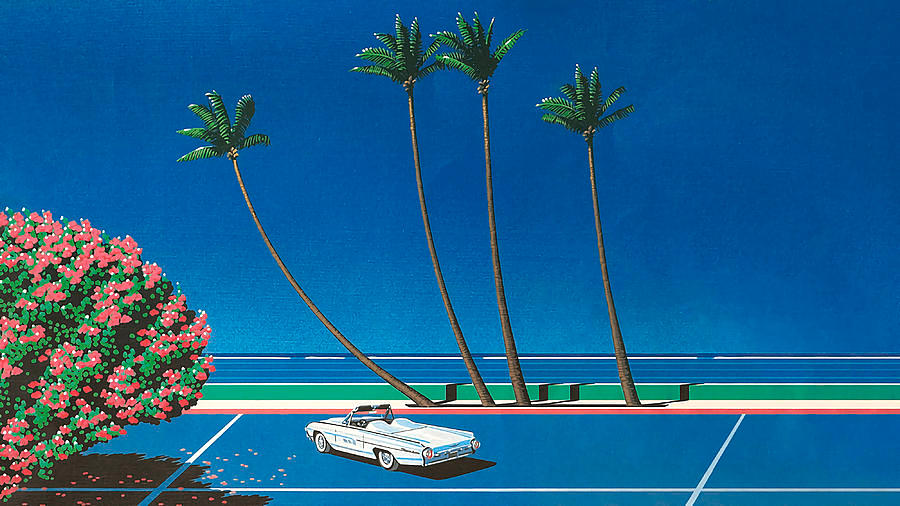 Hiroshi Nagai Painting by Henri Karimi - Fine Art America