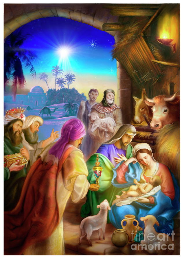 Holy Night Mixed Media By Patrick Hoenderkamp Pixels