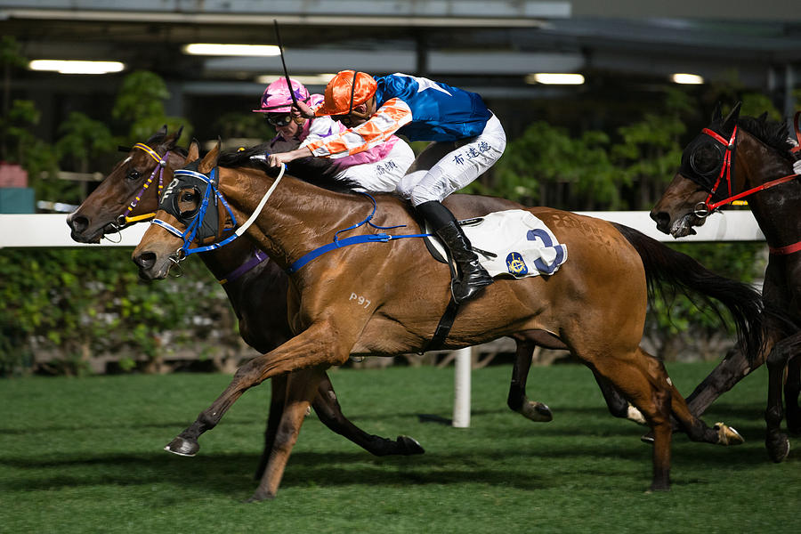 Horse Racing in Hong Kong - Happy Valley Racecourse #7 Photograph by Lo Chun Kit