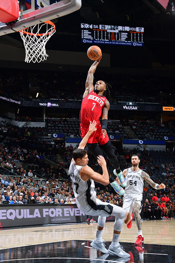Houston Rockets v San Antonio Spurs #7 Photograph by Michael Gonzales