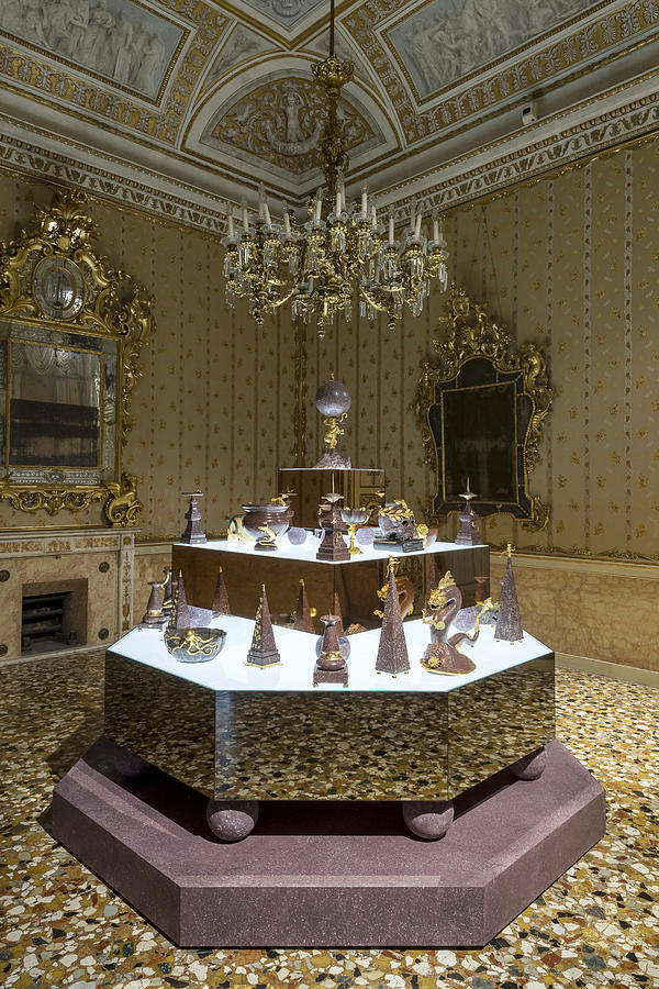Ira Von Furstenberg Exhibits Her Objets Uniques Collection At Musee Correr #7 Photograph by Luc Castel