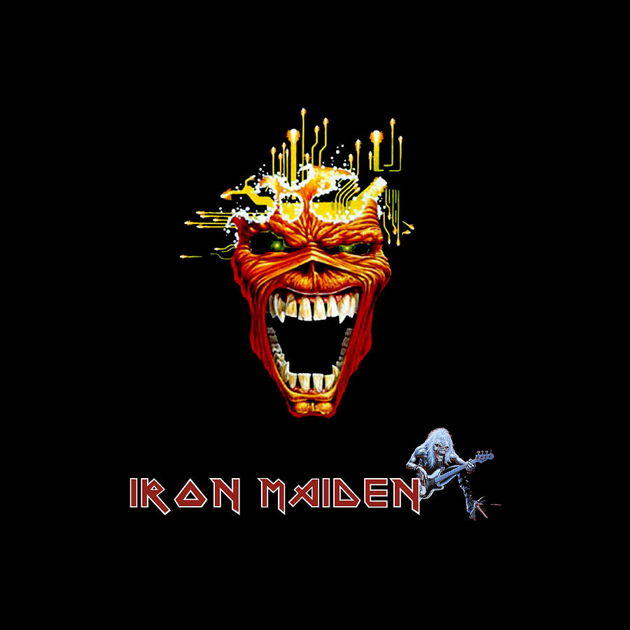 Iron Maiden Digital Art by Abbiwax Man - Fine Art America