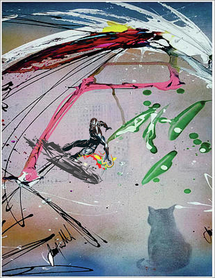 Surfing 7 Painting by Jimmy Williams Surfing 7 Painting by Jimmy Williams