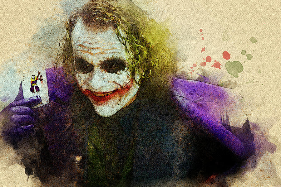 Joker Digital Art by Elena Kosvincheva - Fine Art America