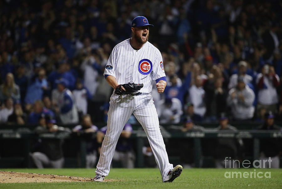 Jon Lester and Matt Holliday Photograph by Jonathan Daniel Jon Lester and Matt Holliday Photograph by Jonathan Daniel