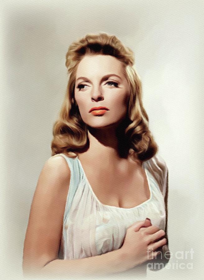 Julie London, Singer and Actress #7 Painting by Esoterica Art Agency
