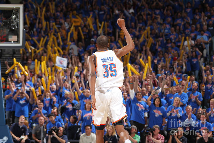 Kevin Durant Photograph by Joe Murphy Kevin Durant Photograph by Joe Murphy