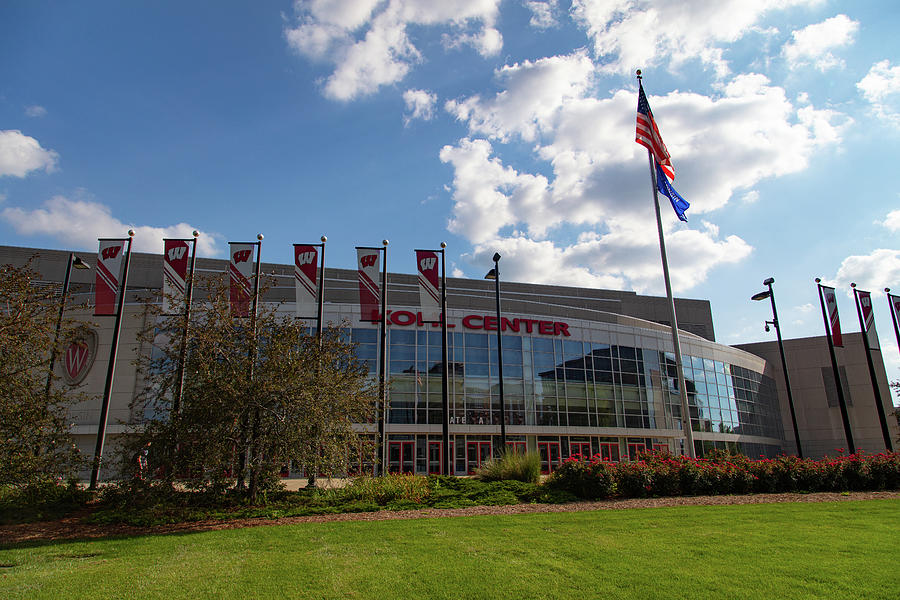 Kohl Center basketball arena for the University of Wisconsin #7 Photograph by Eldon McGraw