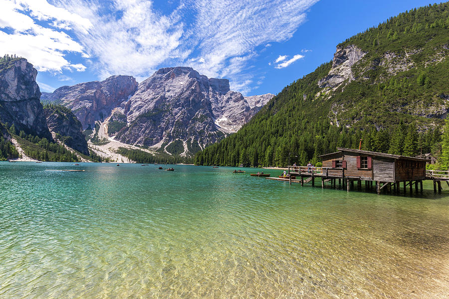 Lake of Braies #7 Photograph by Pietro Ebner