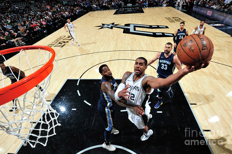 Lamarcus Aldridge Photograph by Mark Sobhani Lamarcus Aldridge Photograph by Mark Sobhani