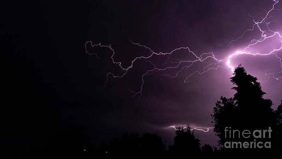 Lightning #7 Photograph by Mark Jackson